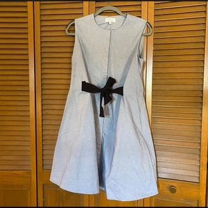 & Other Stories tie front dress